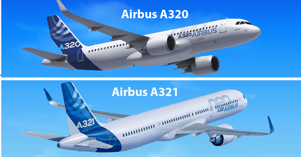 Airbus A320 vs A321