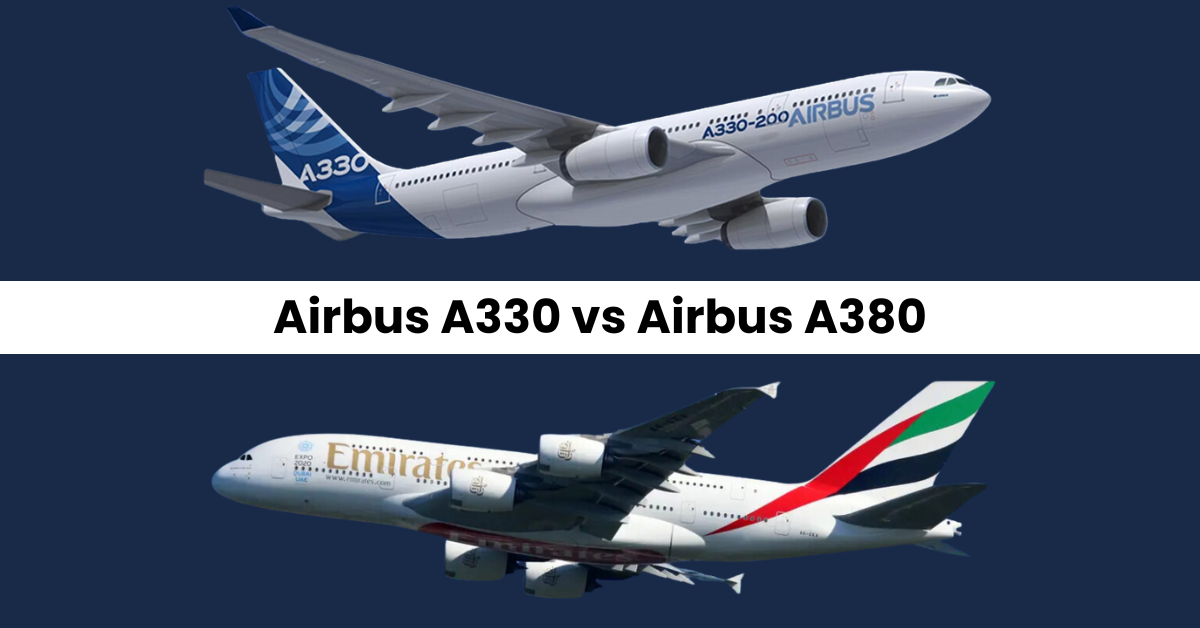 Airbus A330 vs A380