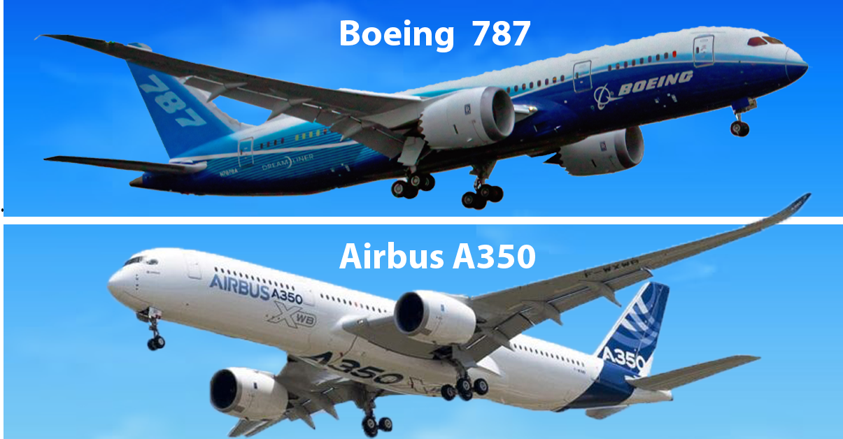 Airbus A350 vs Boeing 787