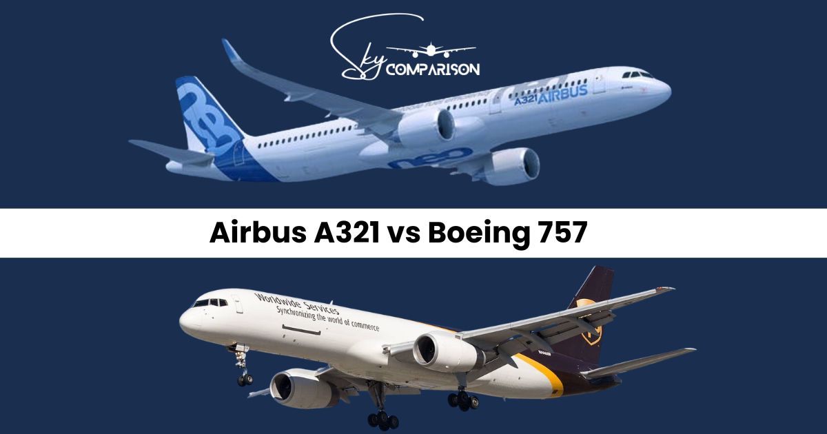 Airbus A321 vs Boeing 757